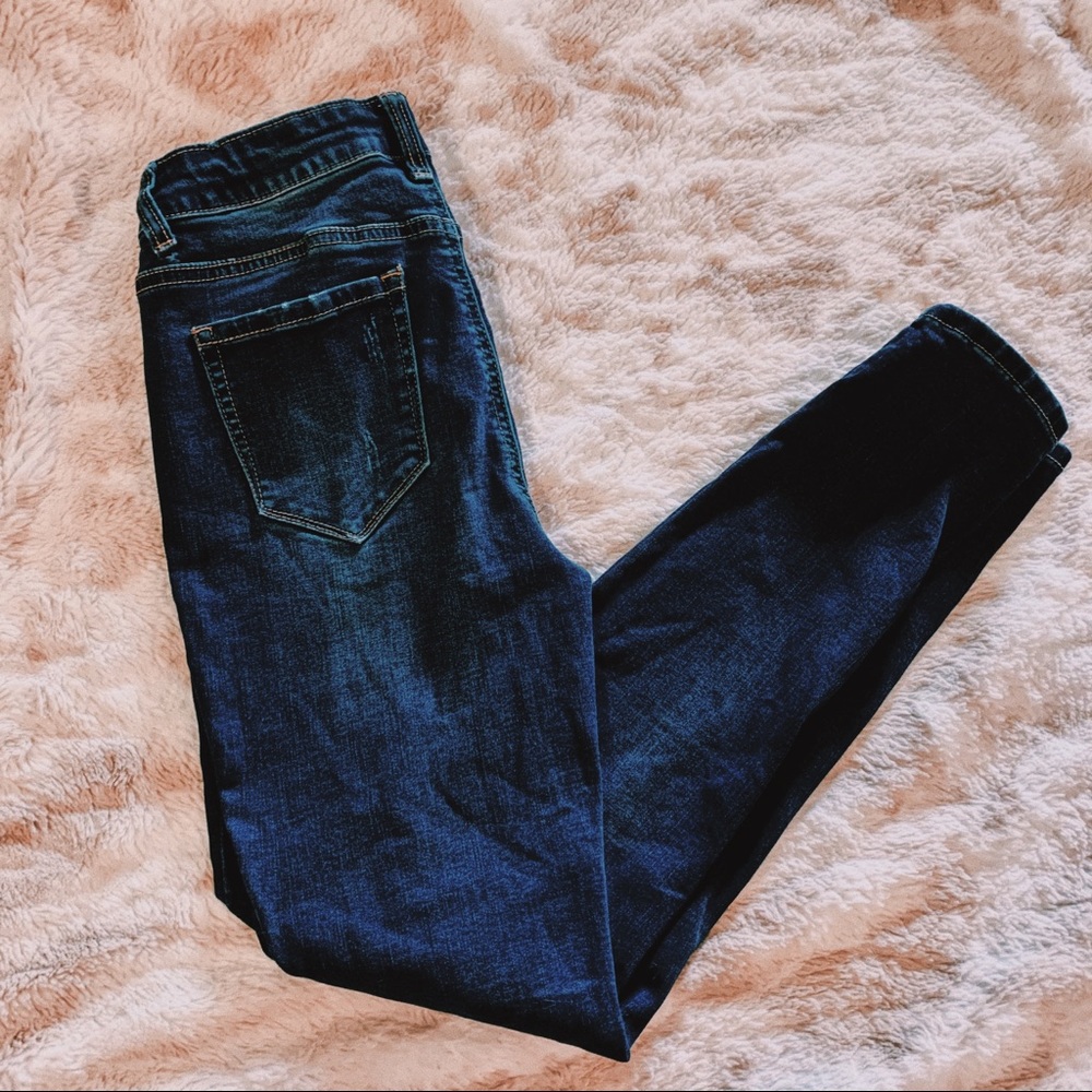 WAX Jean Stunning Distressed Skinny Jeans